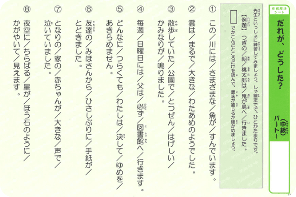 「文法知識」を学ぶことで国語のテストの「点数アップ」へ